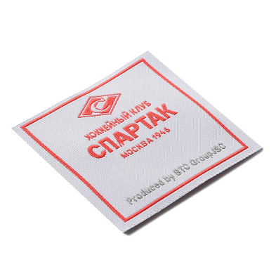 Жаккардовая этикетка RODEN